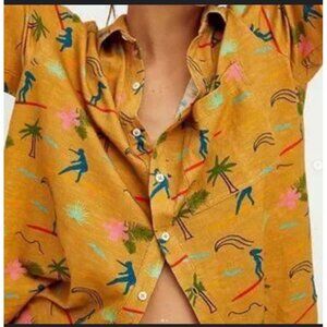 Banner Day Button Up Size M